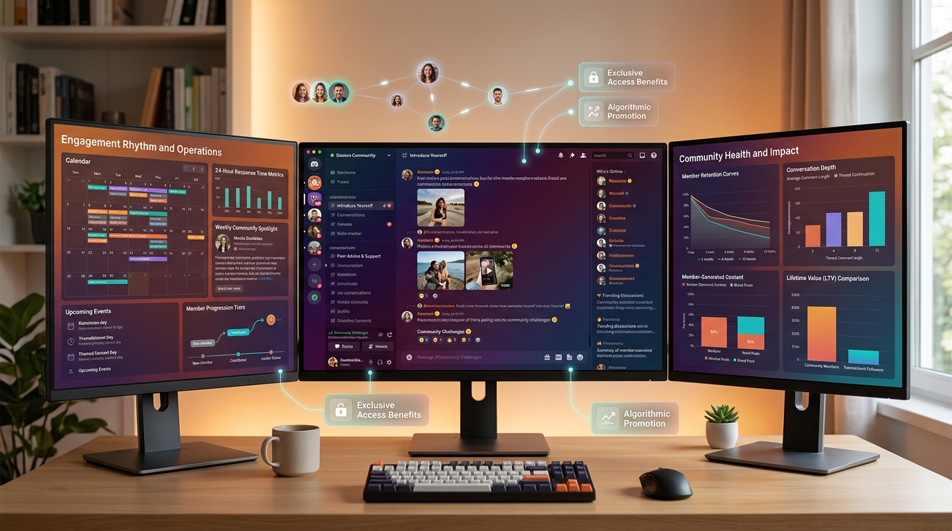 Community Building on Social Platforms for Long-Term Growth